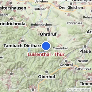 Kartenvorschau Luisenthal - Thür