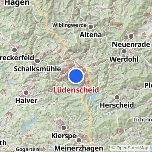 Kartenvorschau Lüdenscheid