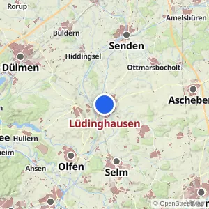 Kartenvorschau Lüdinghausen
