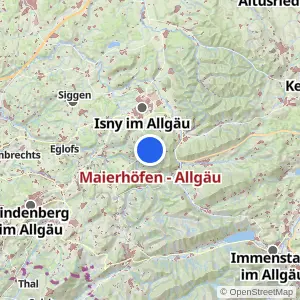 Kartenvorschau Maierhöfen - Allgäu