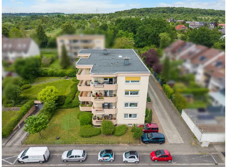 Luftaufnahme Seitenansicht