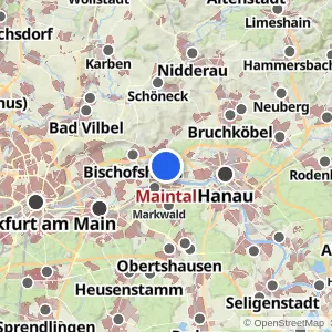 Kartenvorschau Maintal