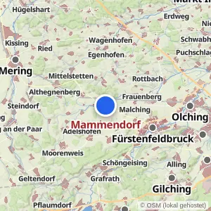 Kartenvorschau Mammendorf