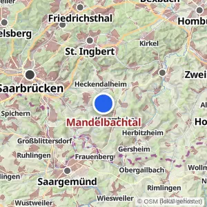 Kartenvorschau Mandelbachtal