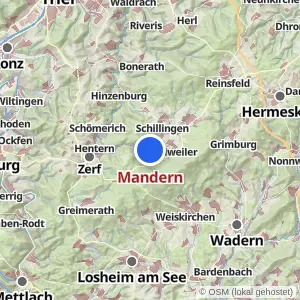 Kartenvorschau Mandern
