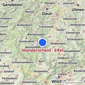 Kartenvorschau Manderscheid - Eifel
