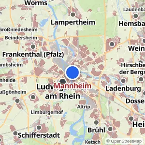 Kartenvorschau Mannheim