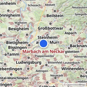 Kartenvorschau Marbach am Neckar