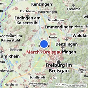 Kartenvorschau March - Breisgau