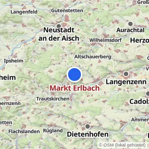 Kartenvorschau Markt Erlbach