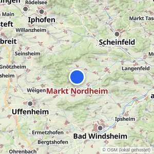 Kartenvorschau Markt Nordheim