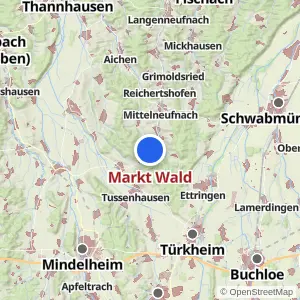 Kartenvorschau Markt Wald