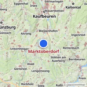 Kartenvorschau Marktoberdorf