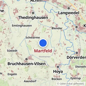 Kartenvorschau Martfeld