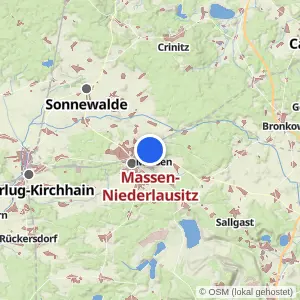 Kartenvorschau Massen-Niederlausitz