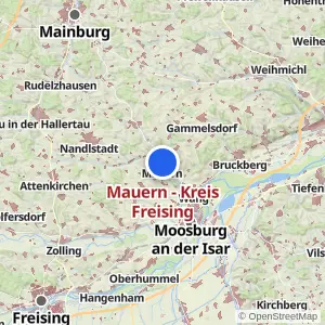 Kartenvorschau Mauern - Kreis Freising
