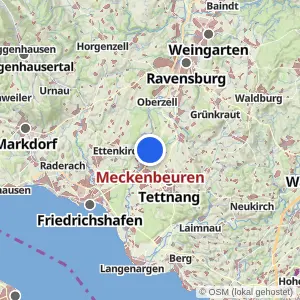 Kartenvorschau Meckenbeuren