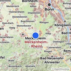 Kartenvorschau Meckenheim - Rheinl