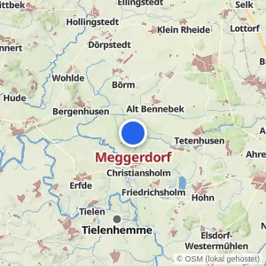 Kartenvorschau Meggerdorf