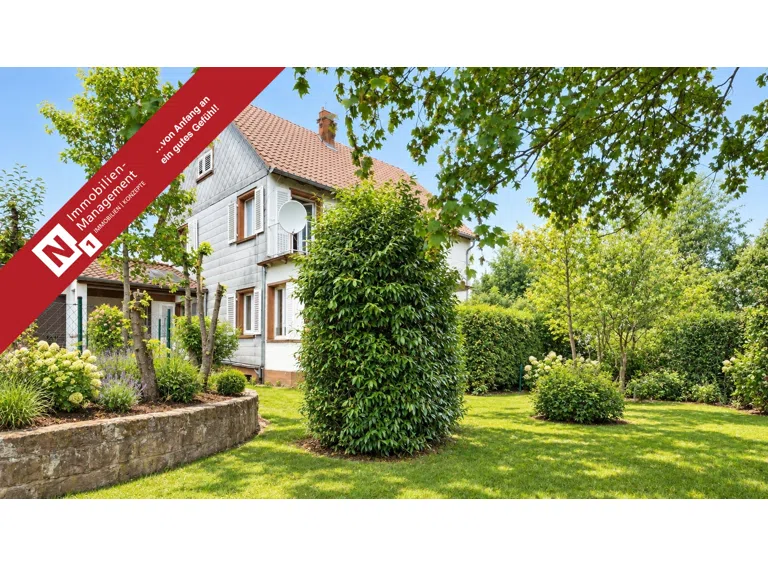 Gartenansicht KI generiert