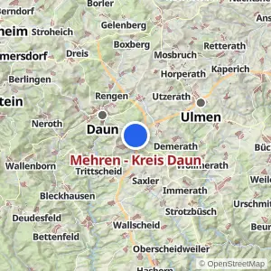 Kartenvorschau Mehren - Kreis Daun