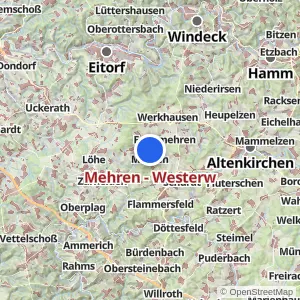 Kartenvorschau Mehren - Westerw