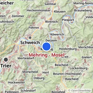 Kartenvorschau Mehring - Mosel