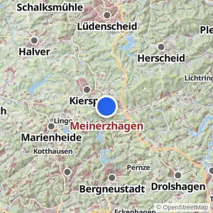 Kartenvorschau Meinerzhagen