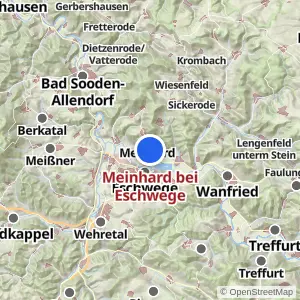 Kartenvorschau Meinhard bei Eschwege