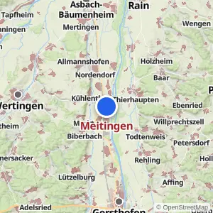 Kartenvorschau Meitingen