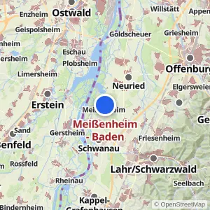 Kartenvorschau Meißenheim - Baden