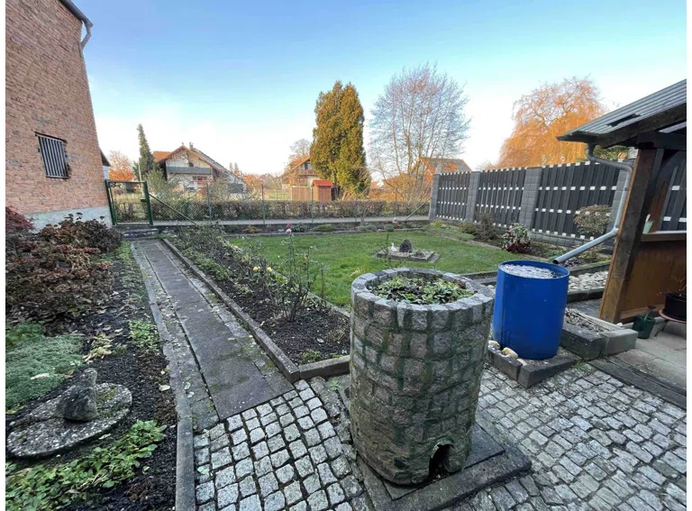 Garten - Blick zum Mühlbach