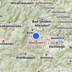 Kartenvorschau Meißner