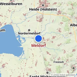 Kartenvorschau Meldorf