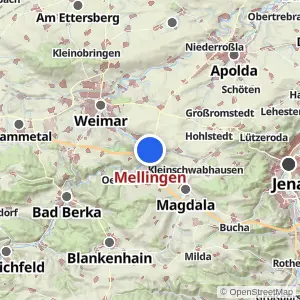 Kartenvorschau Mellingen