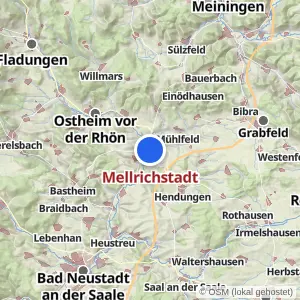 Kartenvorschau Mellrichstadt