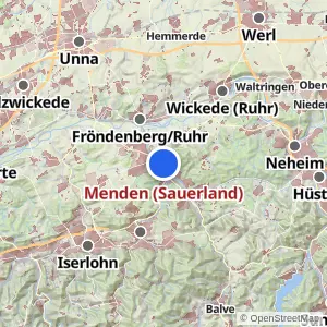 Kartenvorschau Menden (Sauerland)
