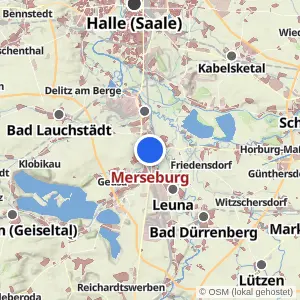Kartenvorschau Merseburg