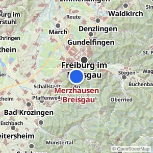 Kartenvorschau Merzhausen - Breisgau