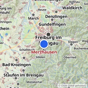 Kartenvorschau Merzhausen