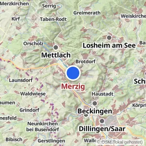 Kartenvorschau Merzig