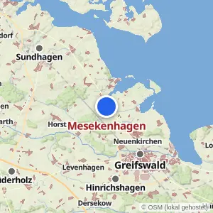 Kartenvorschau Mesekenhagen