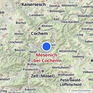 Kartenvorschau Mesenich bei Cochem