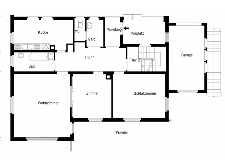 Grundriss EG