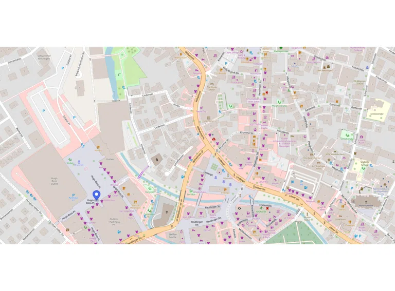 Metzingen Stadtplan2