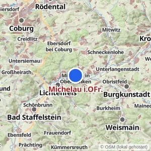 Kartenvorschau Michelau i.OFr.