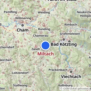 Kartenvorschau Miltach