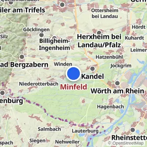 Kartenvorschau Minfeld