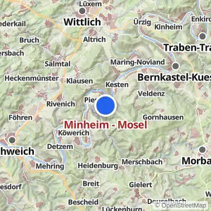 Kartenvorschau Minheim - Mosel