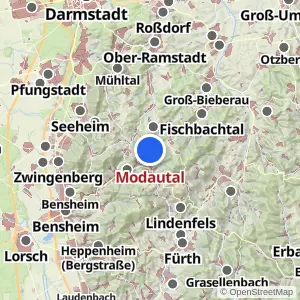 Kartenvorschau Modautal